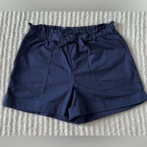Polo by Ralph Lauren Dark Blue High Waist Women's Shorts